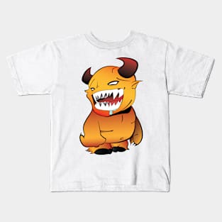 Mischievous Little Devil Kids T-Shirt